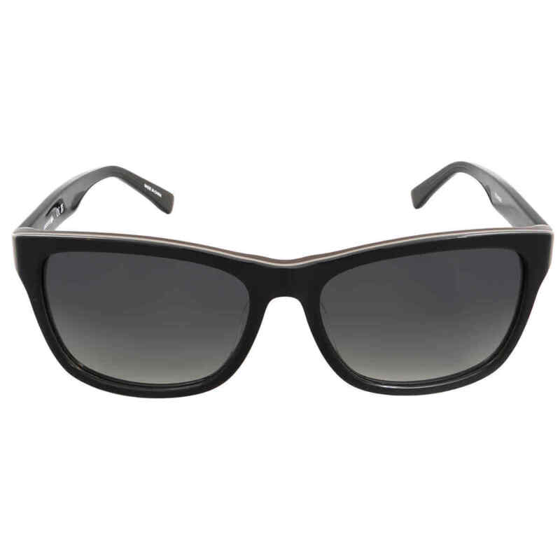 Lacoste Polarized Grey Square Unisex Sunglasses L683SP 001 55